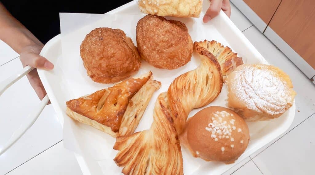 Some of San Fransisco's finest baked pastries, crullers, and croissants. 