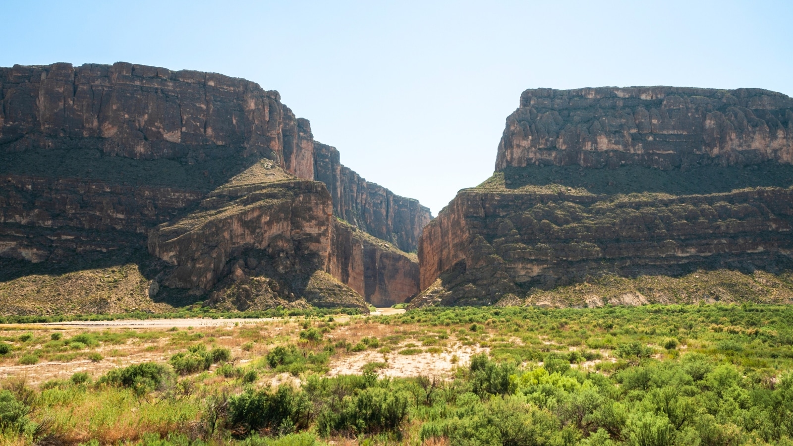 The Cañón de Santa Elena Flora and Fauna Protection Area is situated within Big Bend National Park in southwest Texas, USA.