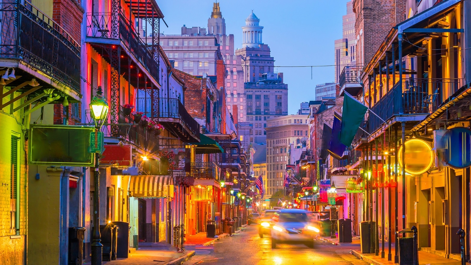 New Orleans Louisiana on Main Street